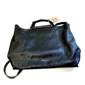 Anna Paola | Bags | Anna Paola Top Handle W Crossbody Strap Bag Nwt